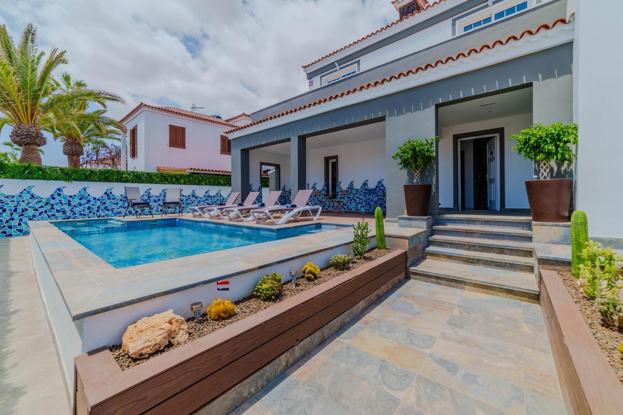 Villa De Marcos Alojamiento De Lujo Con Piscina Privada Arona  Eksteriør billede